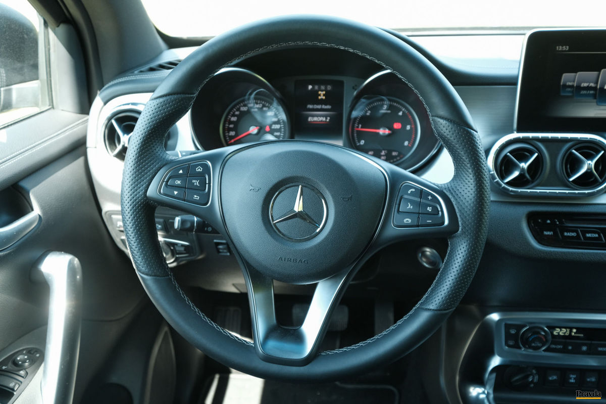 Mercedes X250d patrí k najlepšie odhlučneným...