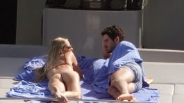 Futbalová romantika! Jachta, slnko a takýto zadoček športovej milenky