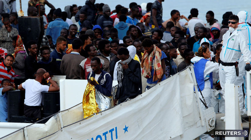 migranti, taliansko