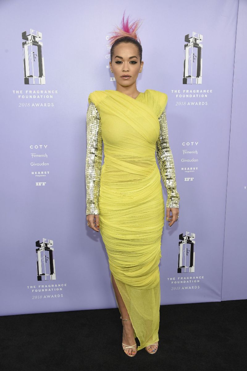 Rita Ora počas galavečera "Fragrance...