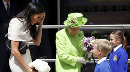 Britská kráľovná Alžbeta II. a manželka jej vnuka, vojvodkyňa Meghan zo Sussexu sa objavili spoločne na verejnosti. 