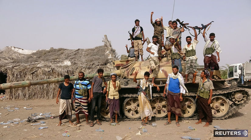 Jemenský konflikt, tank