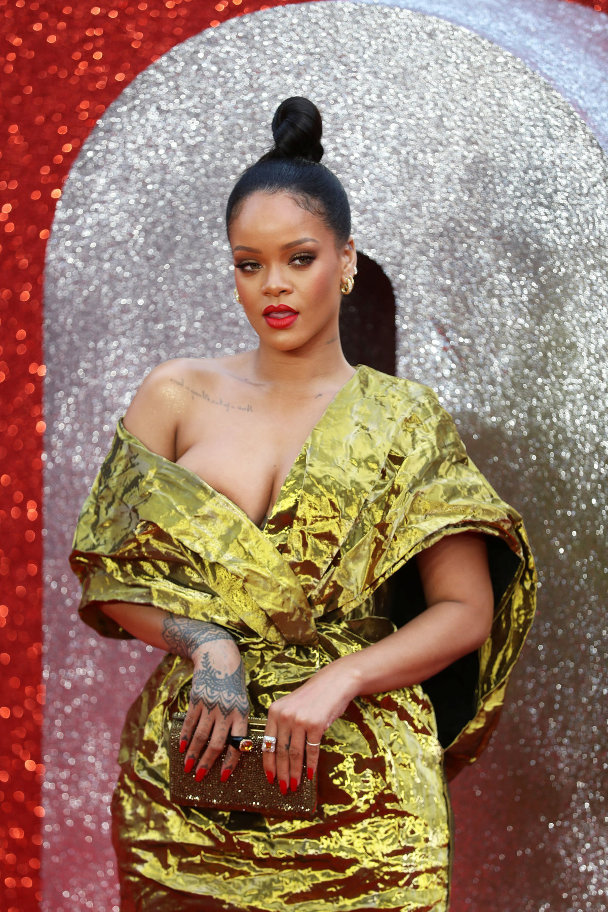 Speváčka a herečka Rihanna.