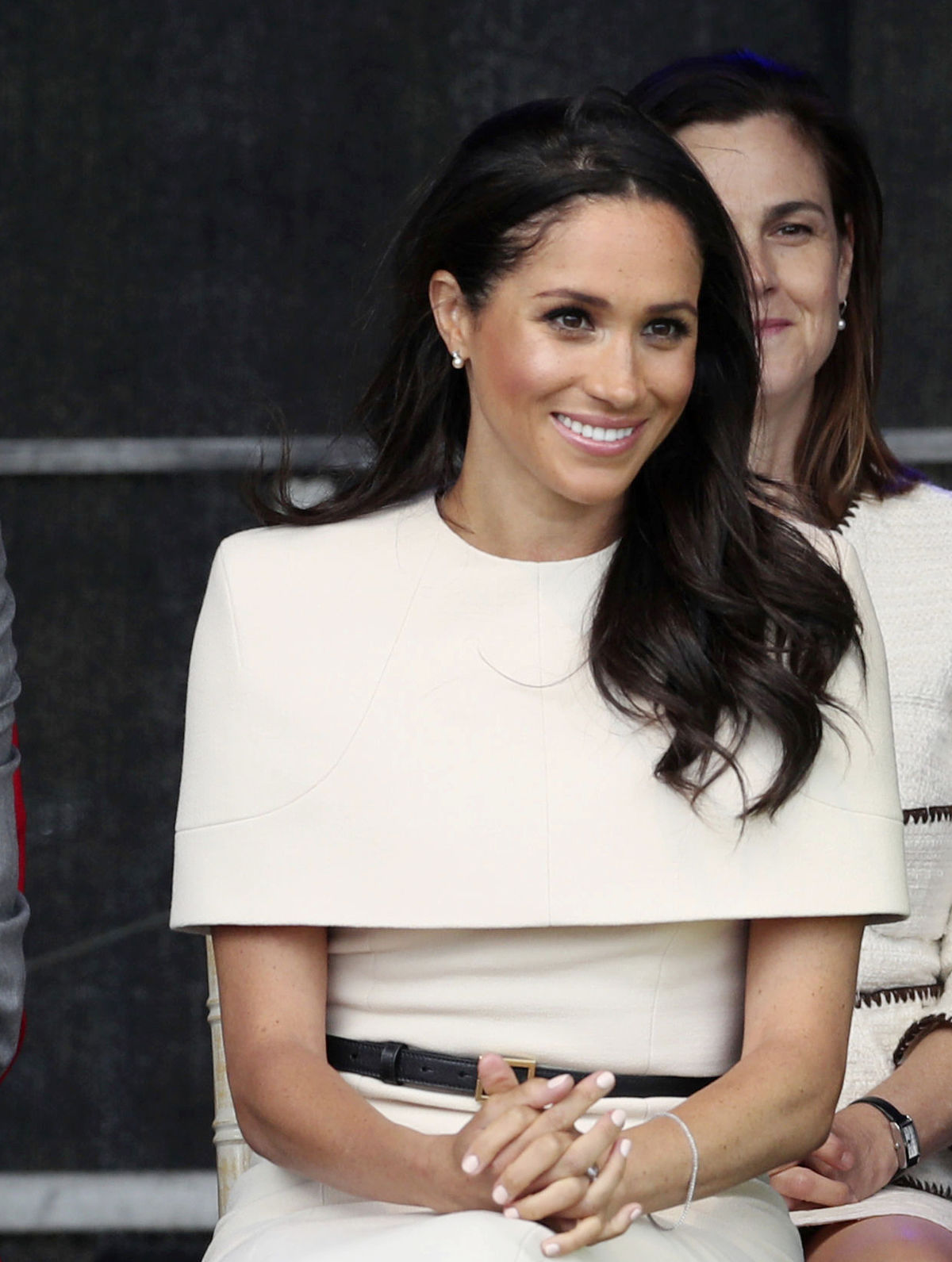 Vojvodkyňa Meghan v júni 2018 počas návštevy...