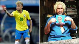 FOTO: Čo to má na hlave? Špagety? Svet si uťahuje z Neymara