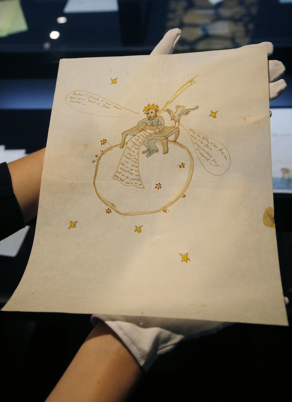 Ilustrácia Antoina de Saint-Exupéryho skončila...