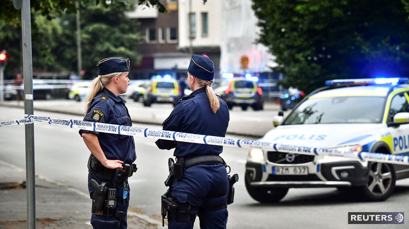 Švédsko, polícia, Malmö