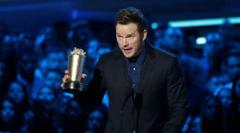 Herec Chris Pratt si prevzal cenu Generation Award.