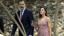 Kráľ Felipe VI. a jeho manželka - kráľovná Letizia počas návštevy San Antonia.