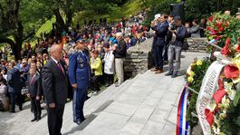 Minister Gajdoš si uctil pamiatku obetí vypálenej obce Kalište