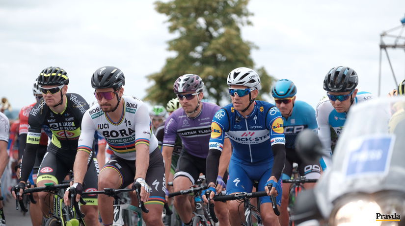 Peter Sagan na štarte pretekov Majstrovstiev...