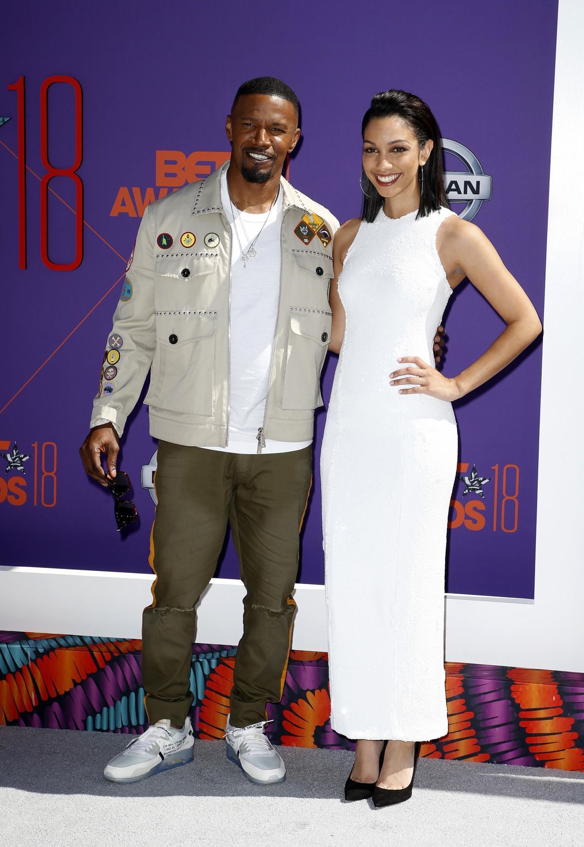 Jamie Foxx a jeho dcéra Corinne Foxx na...