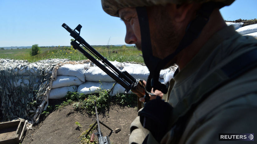Ukrajina, vojak, Donbas