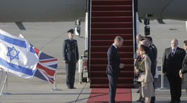 Princ William, cestuje po Blízkom východe, z Izraela mieri do Palestíny