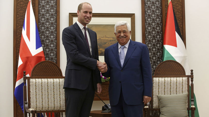 Izrael Británia William návšteva