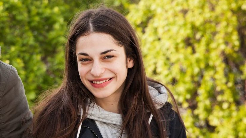 Herečka Monika Potokárová.