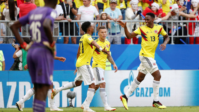 Kolumbia, gól