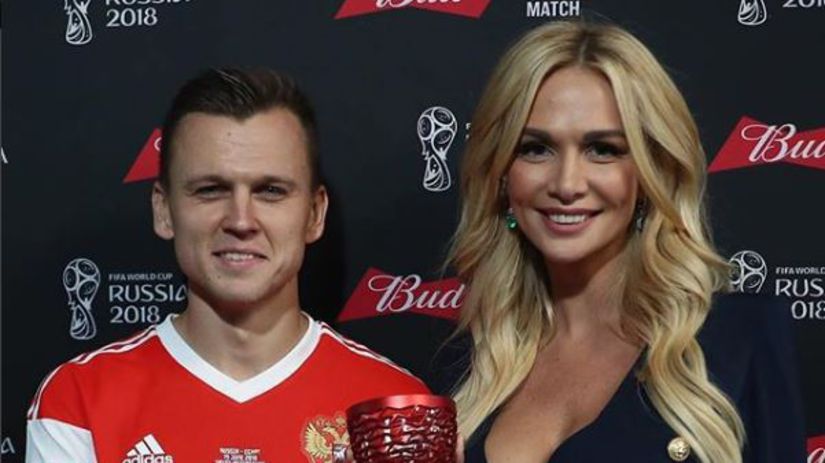 Victoria Lopyrevová s Denisom Čeryševom.