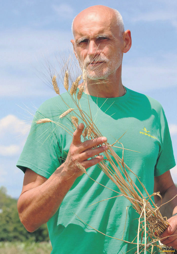 Predseda PD Špačince Rudolf Nádaský.