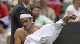 Britain Wimbledon Tennis Federer