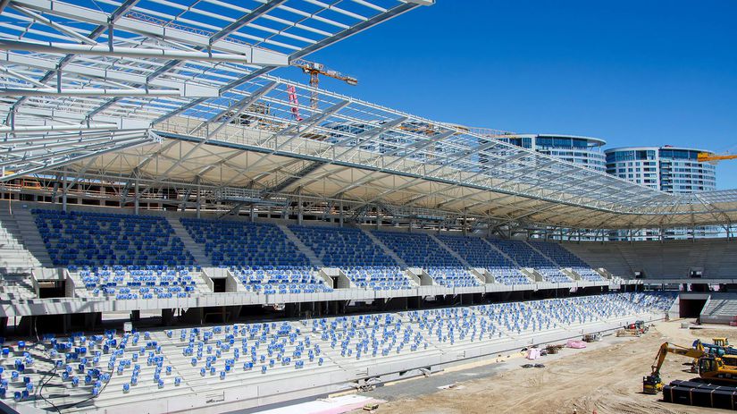 Národný futbalový štadión - júl 2018.
