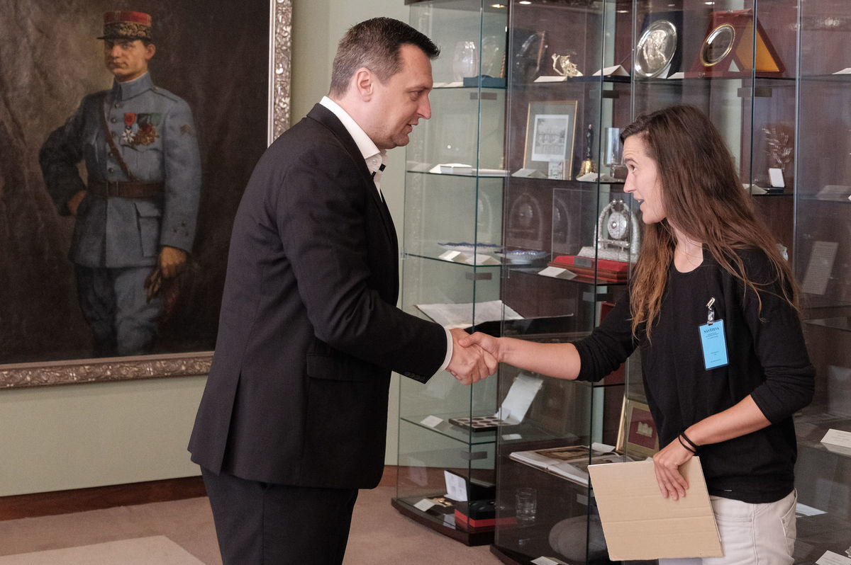 Andrej Danko si cenu prevzal za rok 2018. Na...