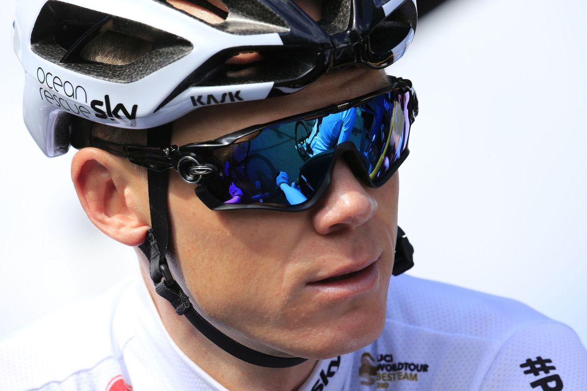 Chris Froome pred štartom Tour de France 2018.