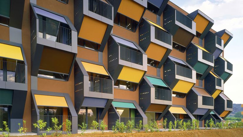 Projekt Honeycomb apartments.