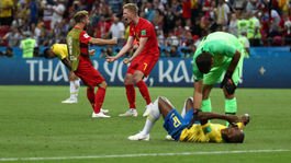 Brazília smúti, jej tlak na vyrovnanie nestačil. V semifinále si zahrá Belgicko