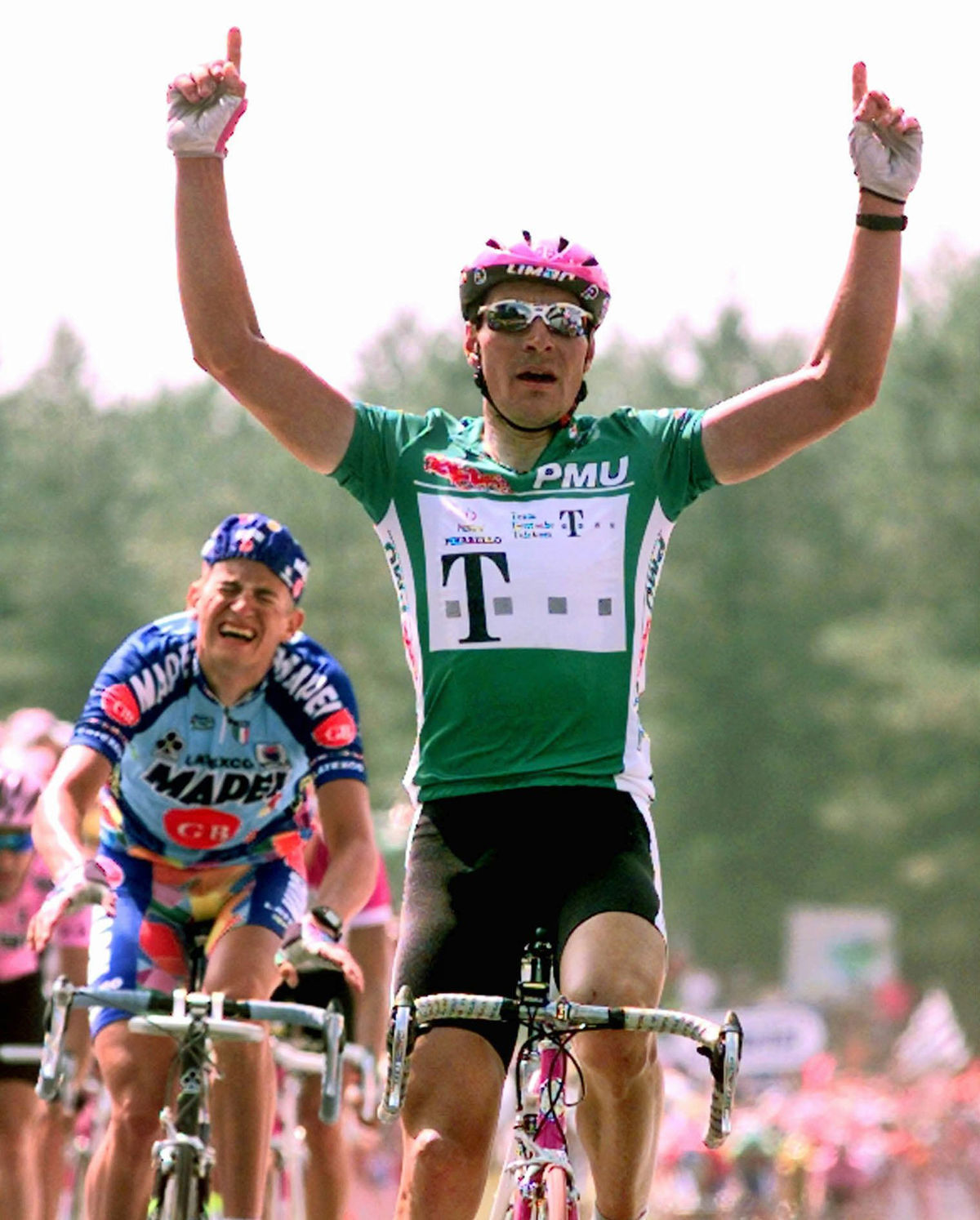 Erik Zabel, víťaz 3. etapy na Tour de France...