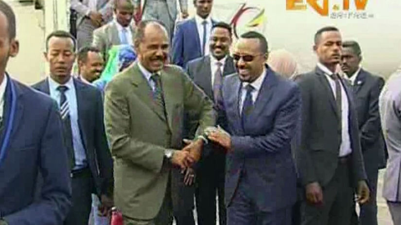 Etiópia Eritrea prezident premiér stretnutie