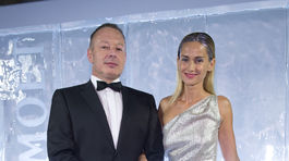 Hudobník Michal Dvořák a jeho manželka - DJ Lucca. 