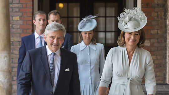 Michael a Carole Middletonovci, rodičia...