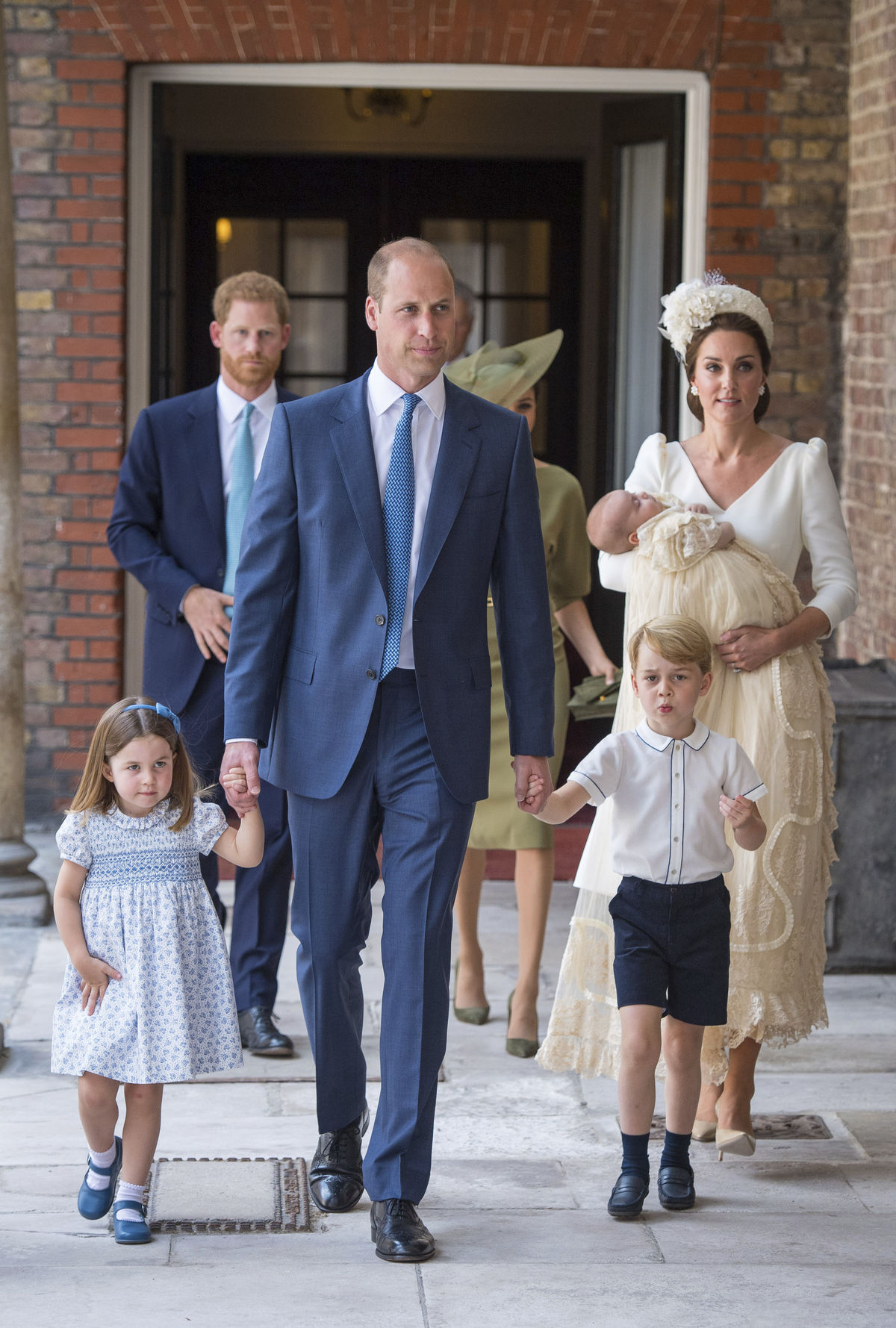 Princ William so staršími deťmi - princeznou...