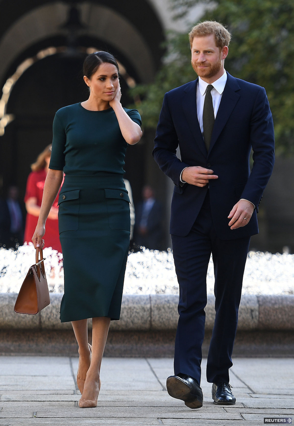 Príchod princa Harryho a vojvodkyne Meghan do...