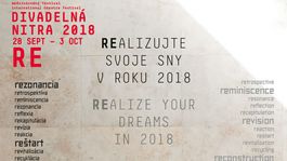 Slovné hry s predponou a slabikou re sú hlavnou témou Divadelnej Nitry