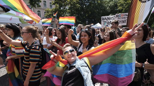 Dúhový Pride v Bratislave.