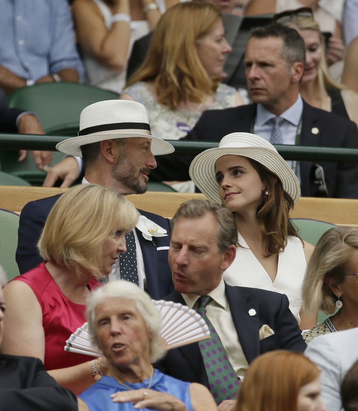 Herečka Emma Watson na finále žien vo...