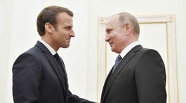 Putin a Macron vyzvali na zjednotené úsilie na záchranu iránskej
										jadrovej dohody