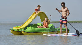 Neziderské jazero ponúka pestré možnosti na športové aj voľnočasové aktivity. 