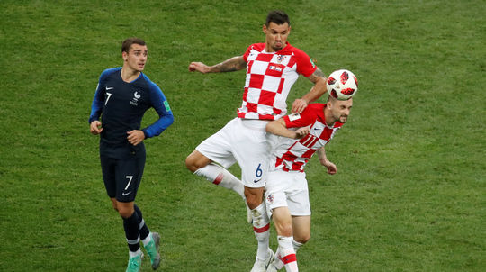 Dejan Lovren, Marcelo Brožovič, Antoine Griezmann