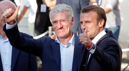Emmanuel Macron, Didier Deschamps