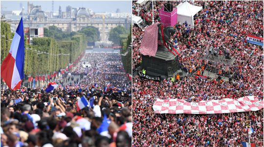 Fanúšikovia, Francúzsko, Chorvátsko