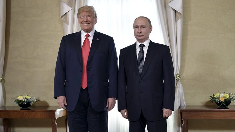 Fínsko Helsinki USA Rusko Trump Putin summit