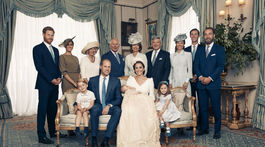 Šťastní rodičia, princ William a vojvodkyňa Kate so svojimi troma ratolesťami a najbližšími.
