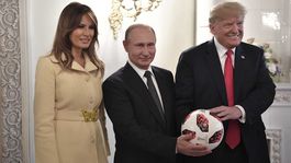 Lopta, ktorú dostal Trump od Putina, mala čip