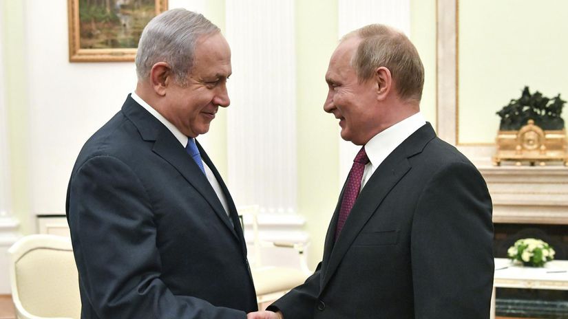 Benjamin Netanjahu Vladimir Putin