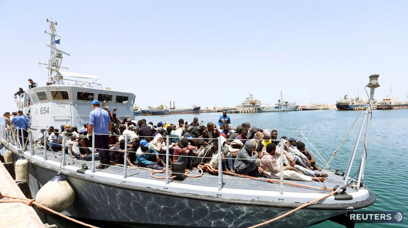 Migranti, Líbya