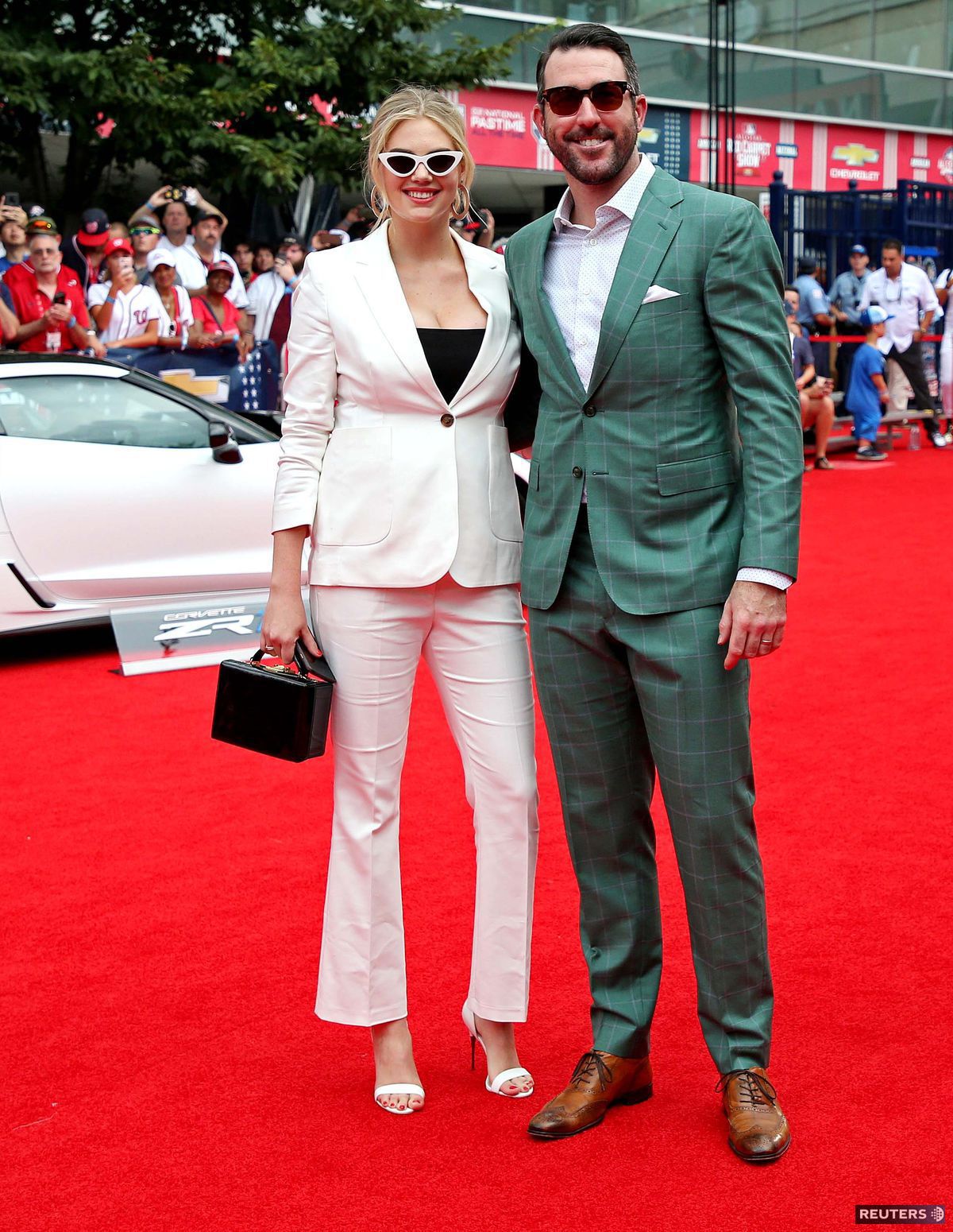 Športovec Justin Verlander a jeho manželka Kate...