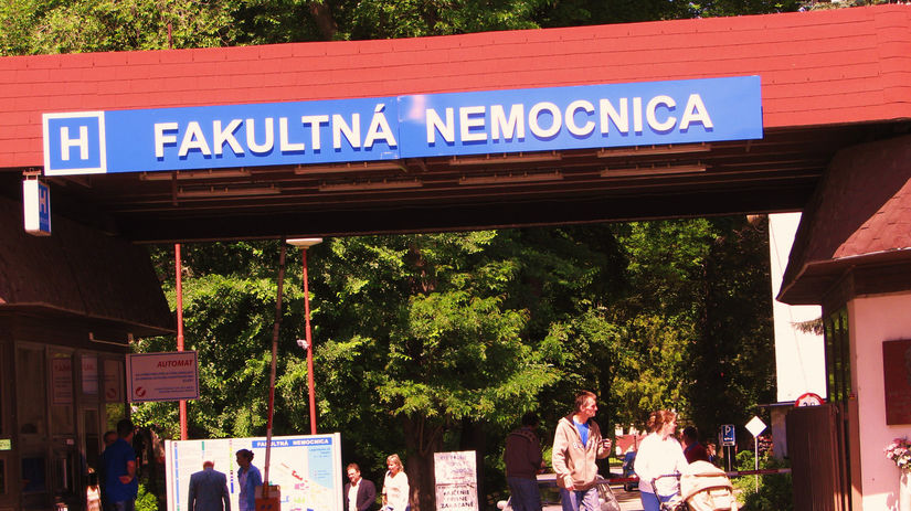 Fakultná nemocnica v Trenčíne. Ilustračná snímka